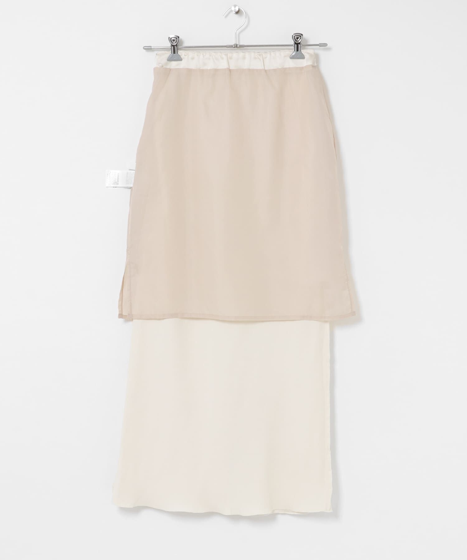 SENSE OF PLACE by URBAN RESEARCH「サテンアイラインスカート」|スカート|