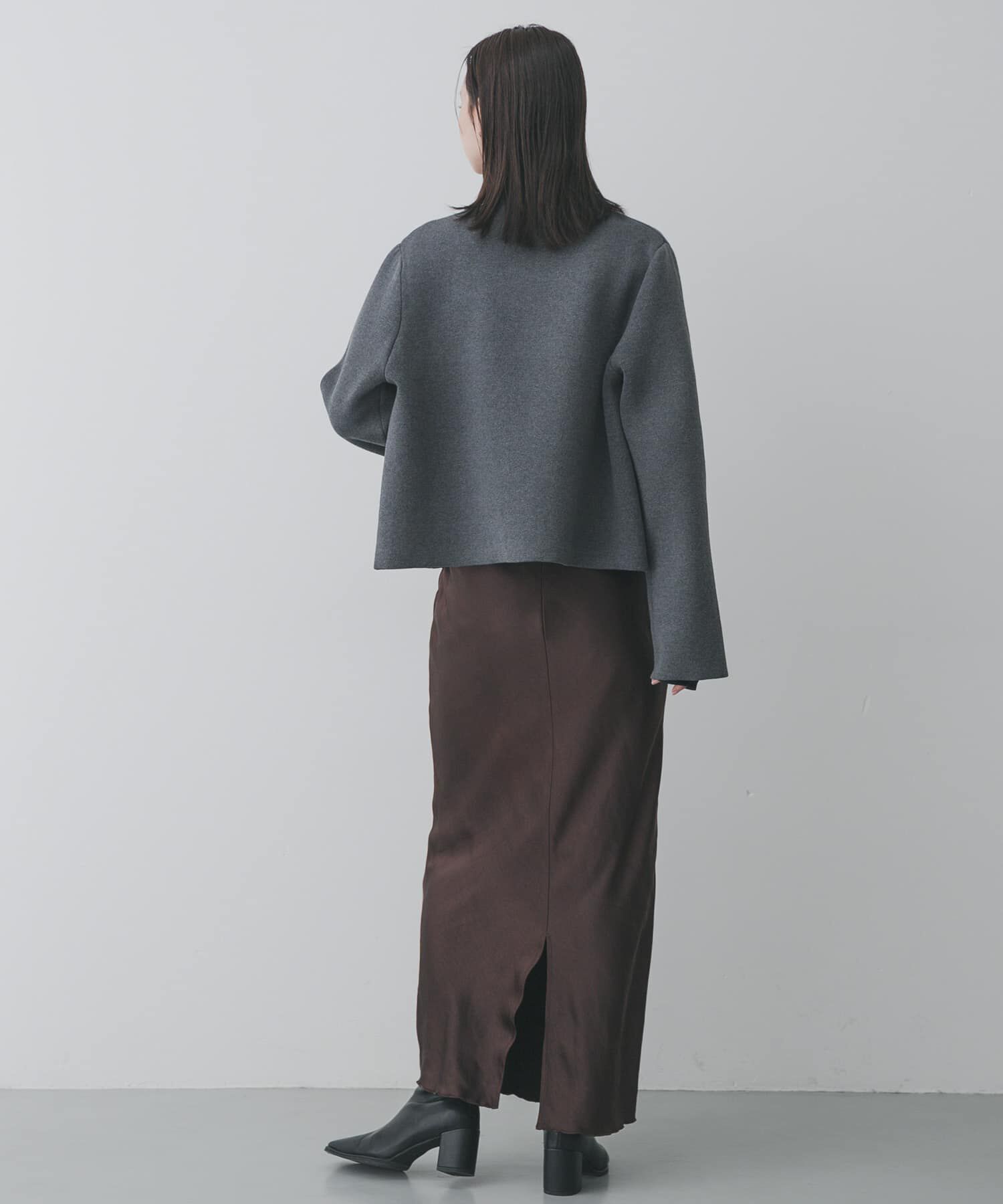 SENSE OF PLACE by URBAN RESEARCH「サテンアイラインスカート」|スカート|