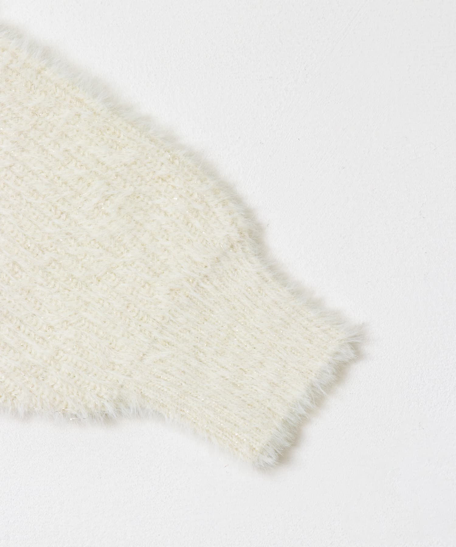 SENSE OF PLACE by URBAN RESEARCH「『一部WEB限定カラー』ラメシャギークロップドカーディガン」|カーディガン|