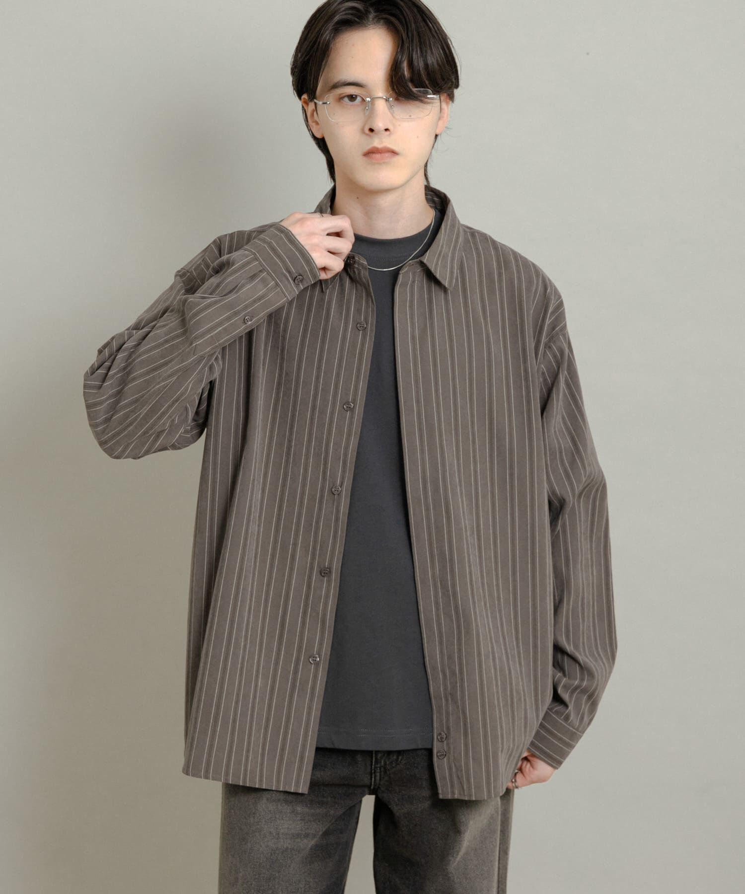 SENSE OF PLACE by URBAN RESEARCH「コンフォートピーチブロードシャツ」|シャツ・ブラウス|