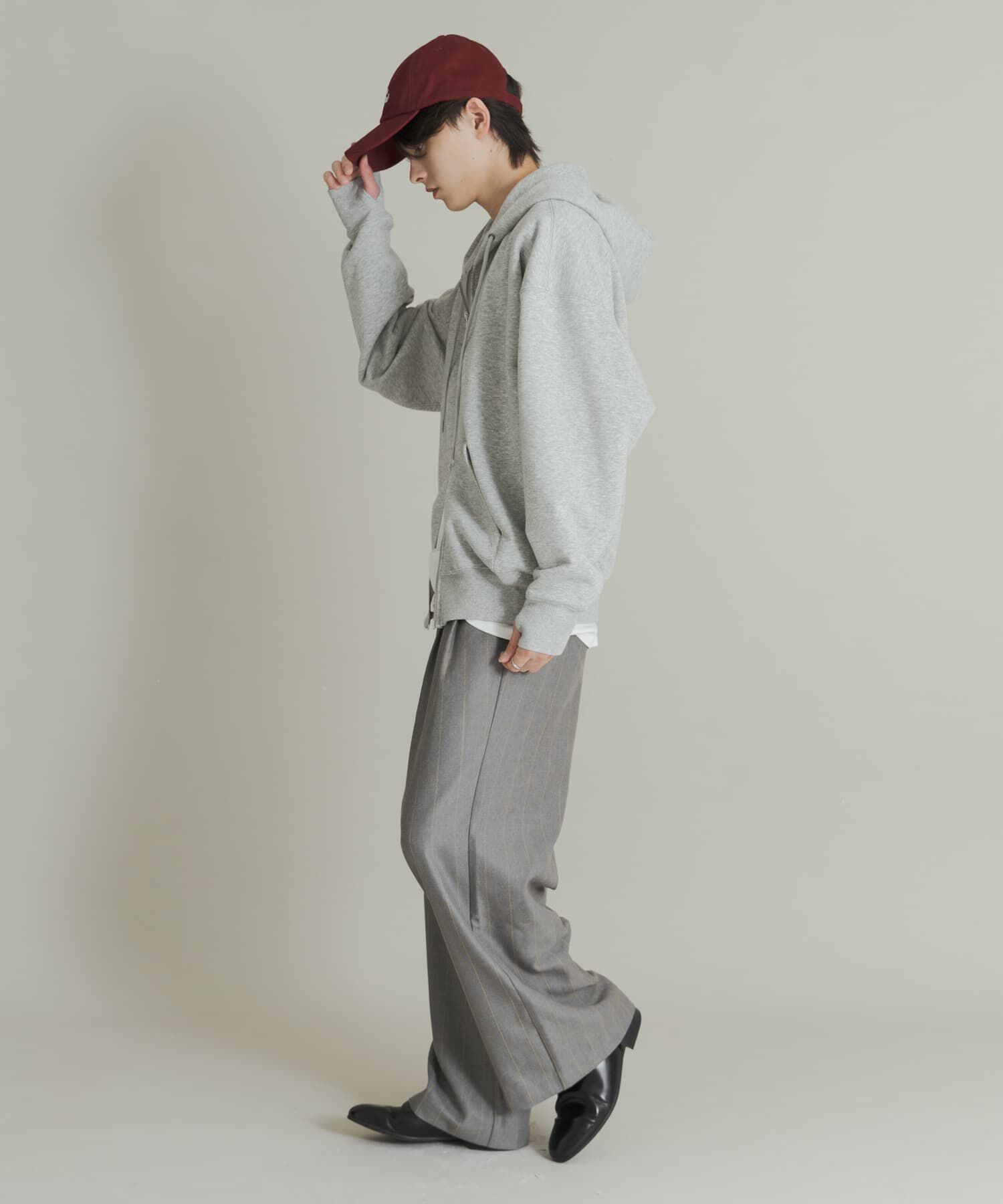 SENSE OF PLACE by URBAN RESEARCH「ウールタッチストライプワイドフレアパンツ」|その他|