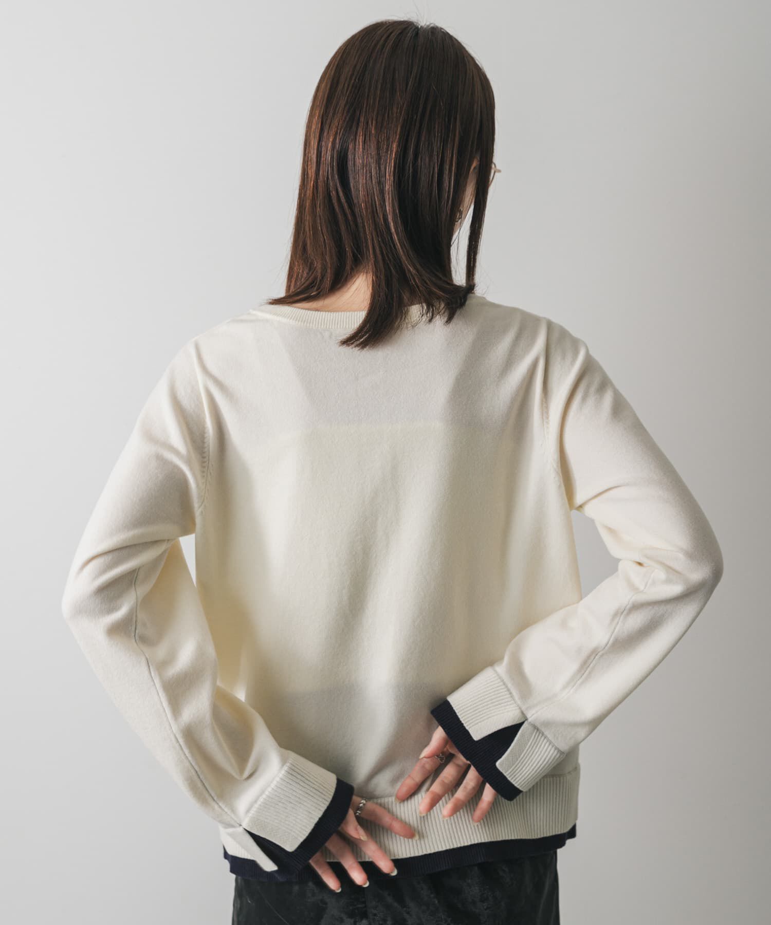 SENSE OF PLACE by URBAN RESEARCH「ヘンリーネックレイヤードセーター」|ニット・セーター|