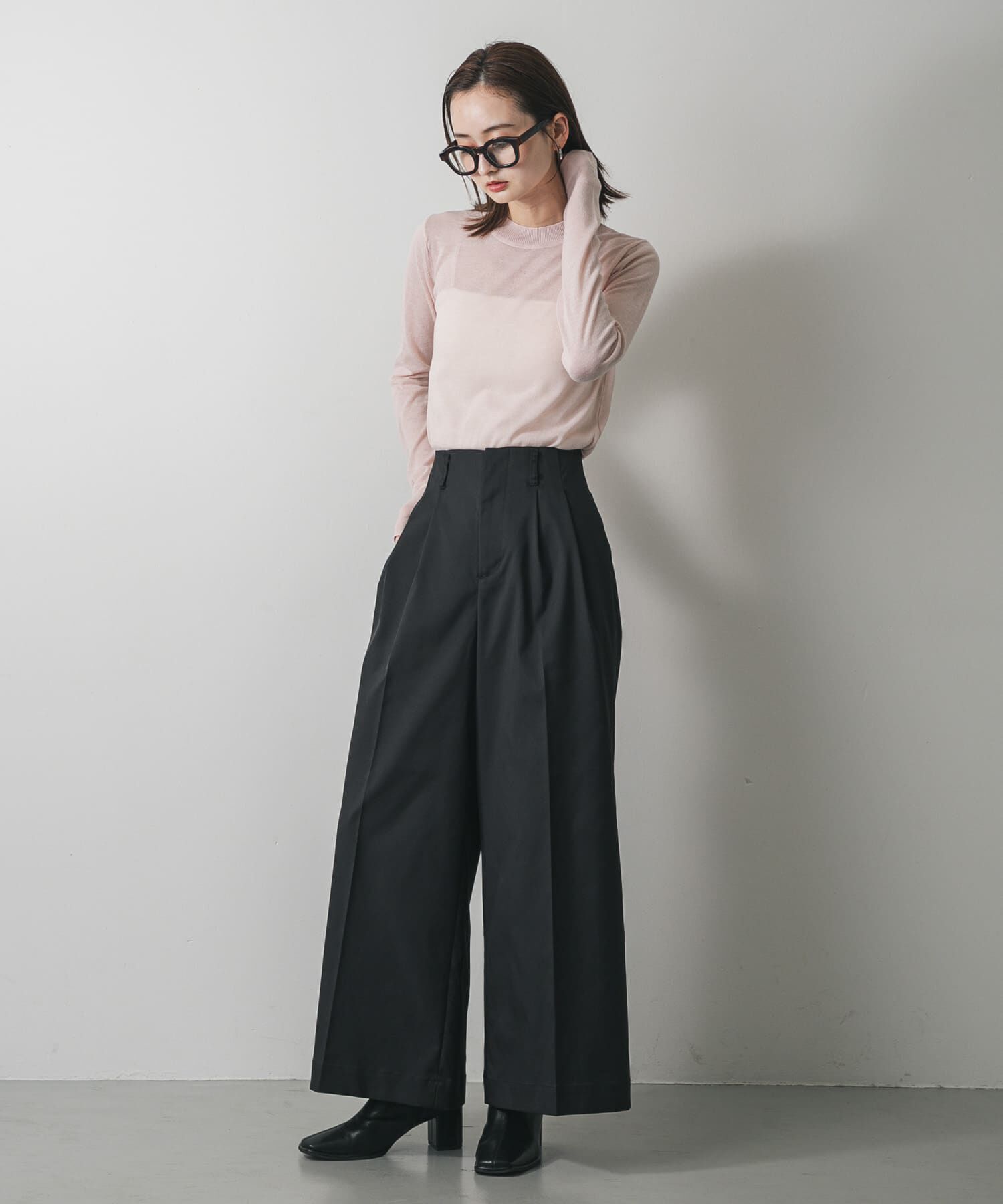 SENSE OF PLACE by URBAN RESEARCH「シアーハイネックセーター」|ニット・セーター|