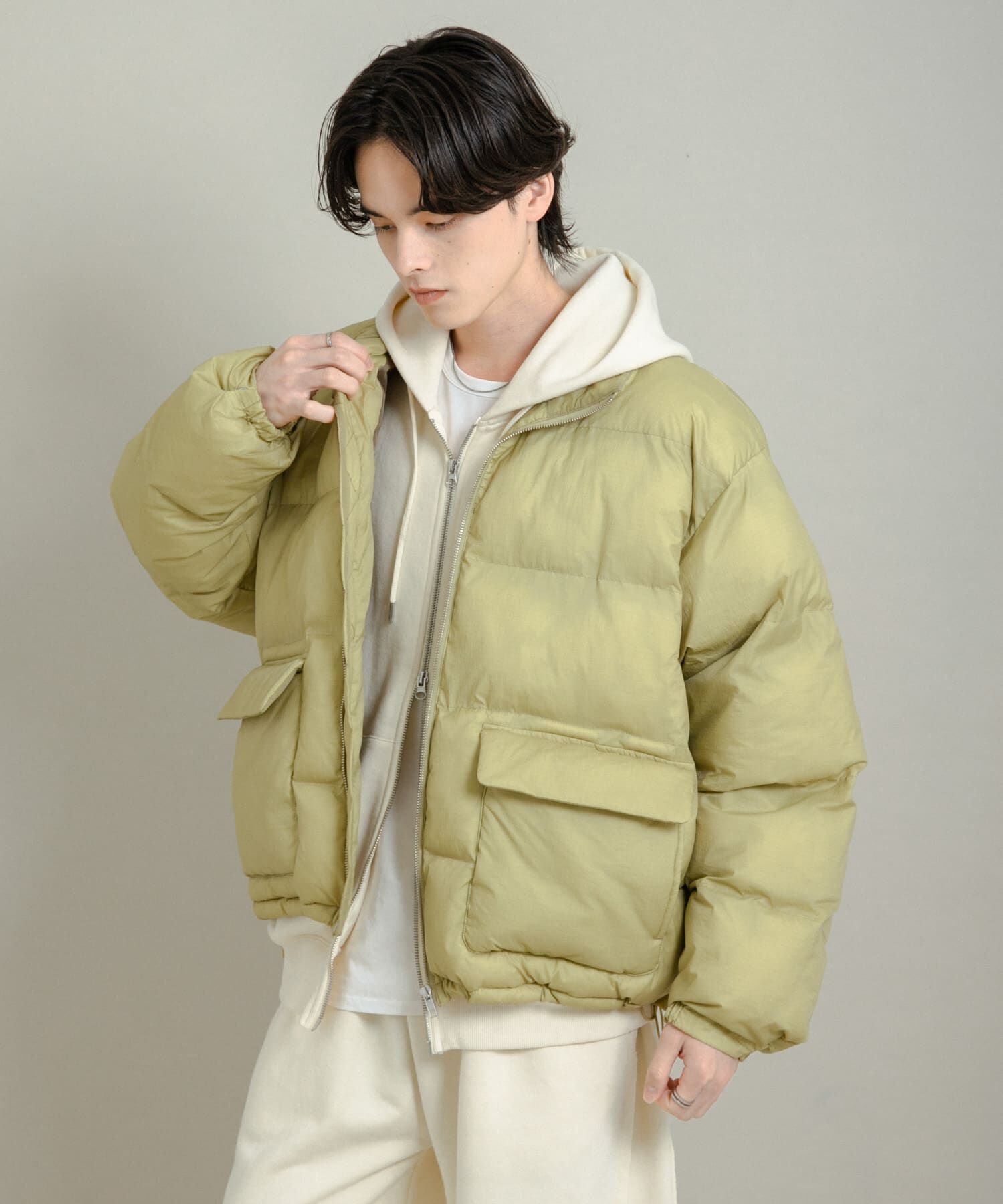 SENSE OF PLACE by URBAN RESEARCH「パデッドブルゾン」|ブルゾン・スタジャン|