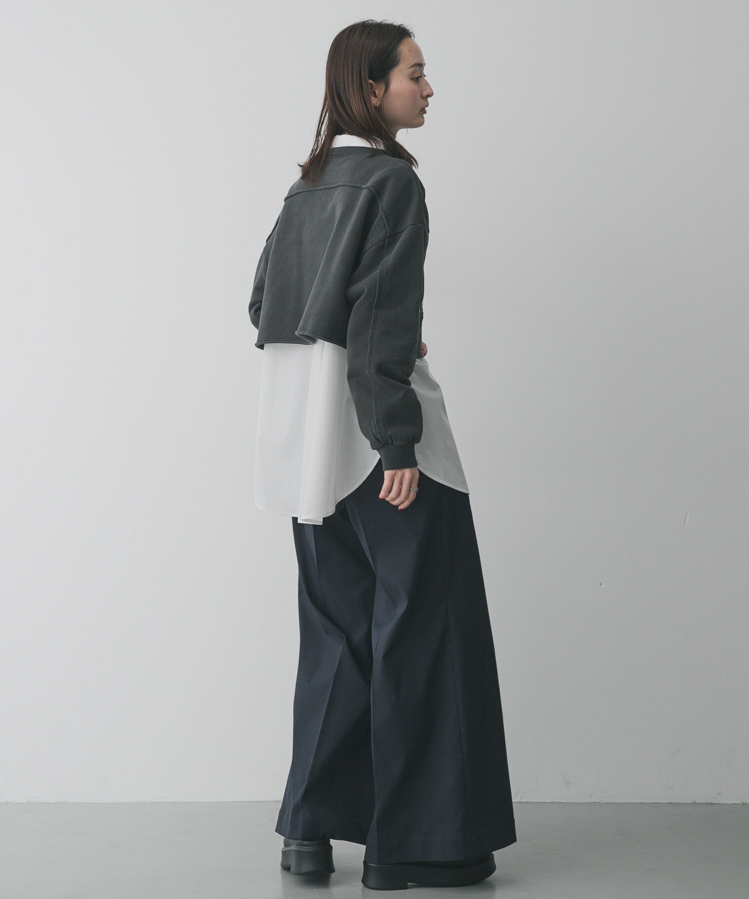 SENSE OF PLACE by URBAN RESEARCH「スタッズピグメントカットトップ」|スウェット・ジャージ|