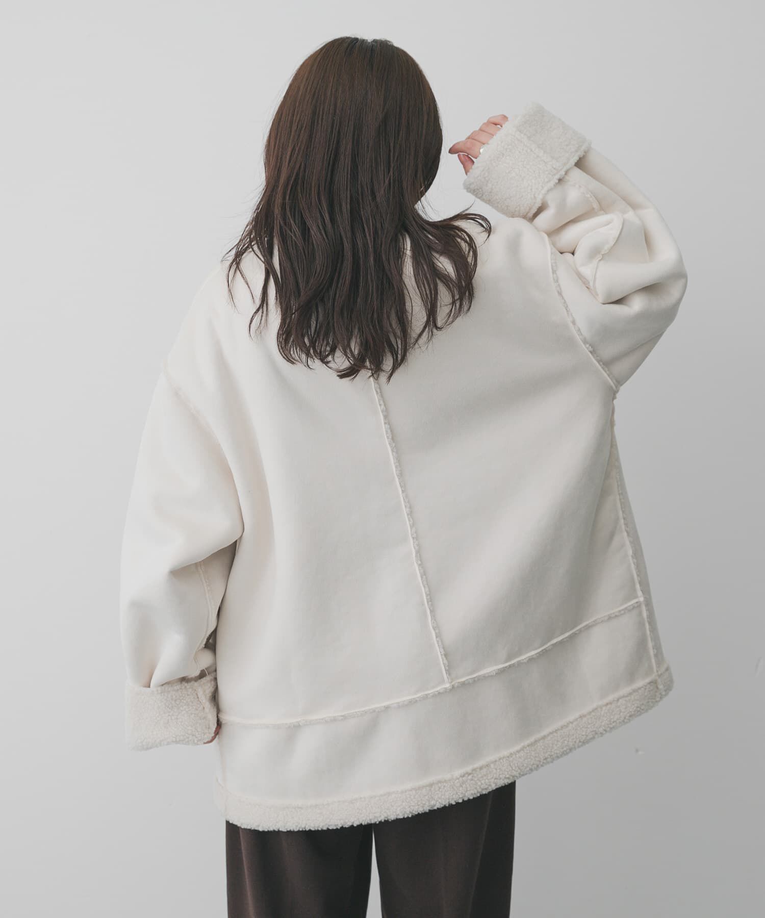 SENSE OF PLACE by URBAN RESEARCH「フェイクムートンスタンドジャケット」|その他|