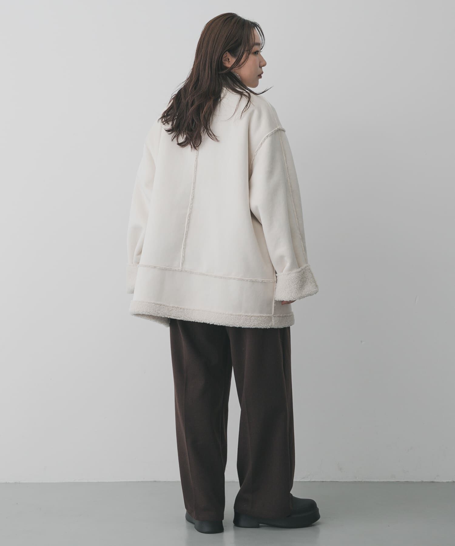 SENSE OF PLACE by URBAN RESEARCH「フェイクムートンスタンドジャケット」|その他|