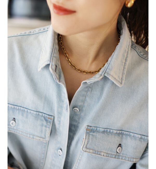  「HealthyDENIMヘルシーデニムAlmondShirt」|シャツ・ブラウス|