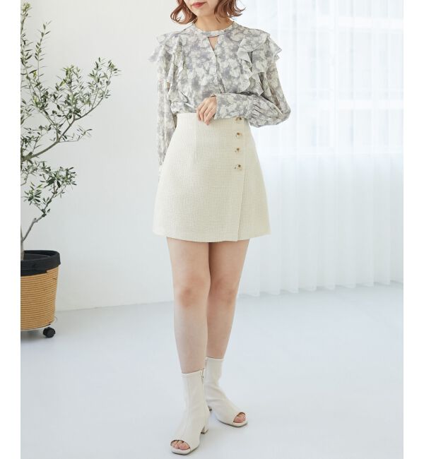 MAJESTICLEGON「ツイードスカショーパン」|キュロット|