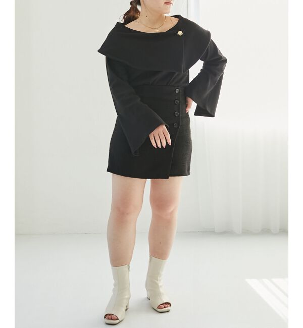 MAJESTICLEGON「ツイードスカショーパン」|キュロット|