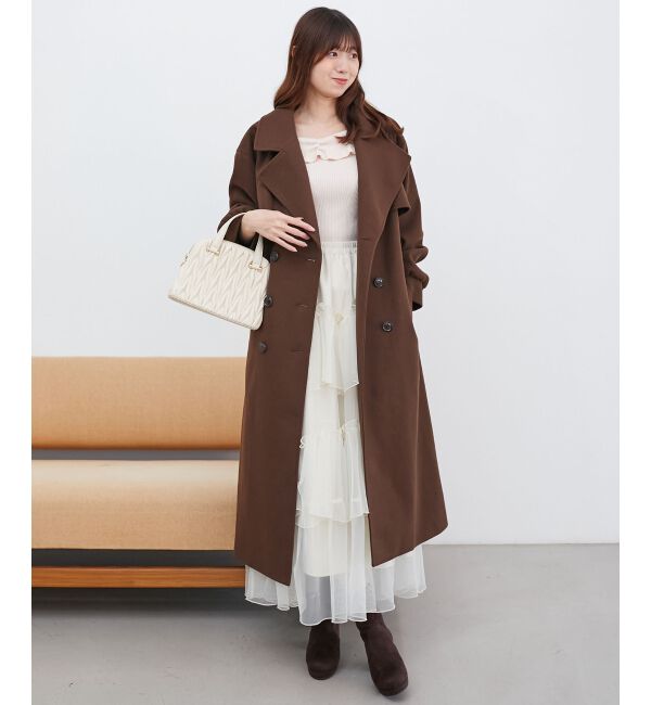  「レディロングチェスターコート」|チェスターコート|