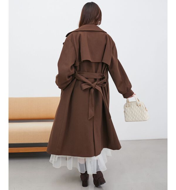  「レディロングチェスターコート」|チェスターコート|