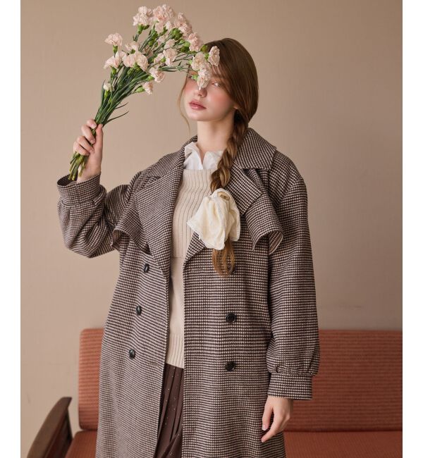  「レディロングチェスターコート」|チェスターコート|