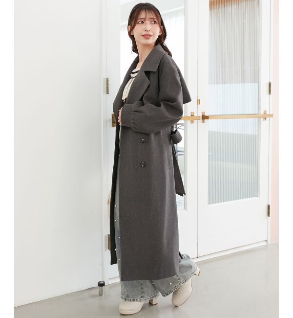  「レディロングチェスターコート」|チェスターコート|