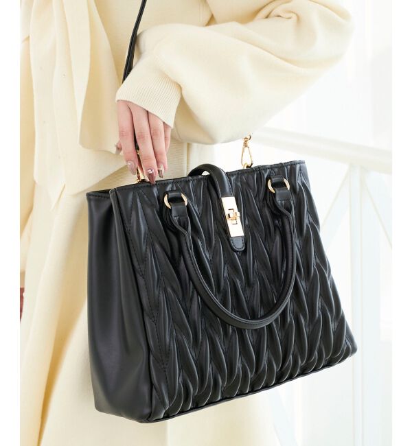  「クラシカルスクエアミディバッグ」|ショルダー・メッセンジャー|