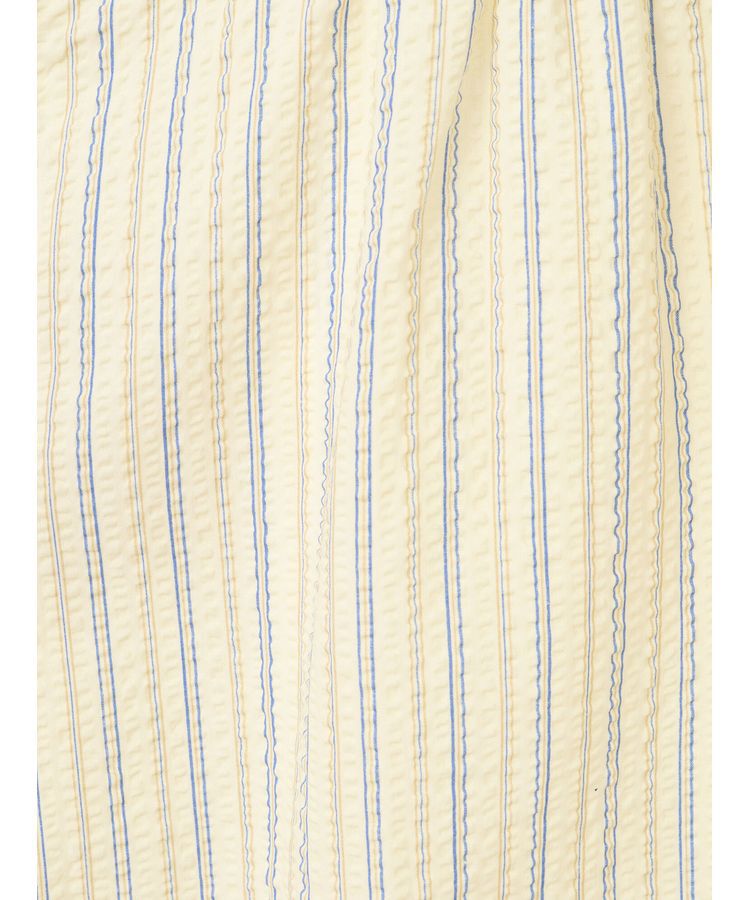 earth music&ecology「ミニパフショートスリーブブラウス」|シャツ・ブラウス|