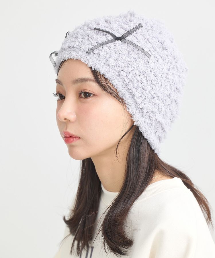 earth music&ecology「チュールリボンニットビーニー」|その他|