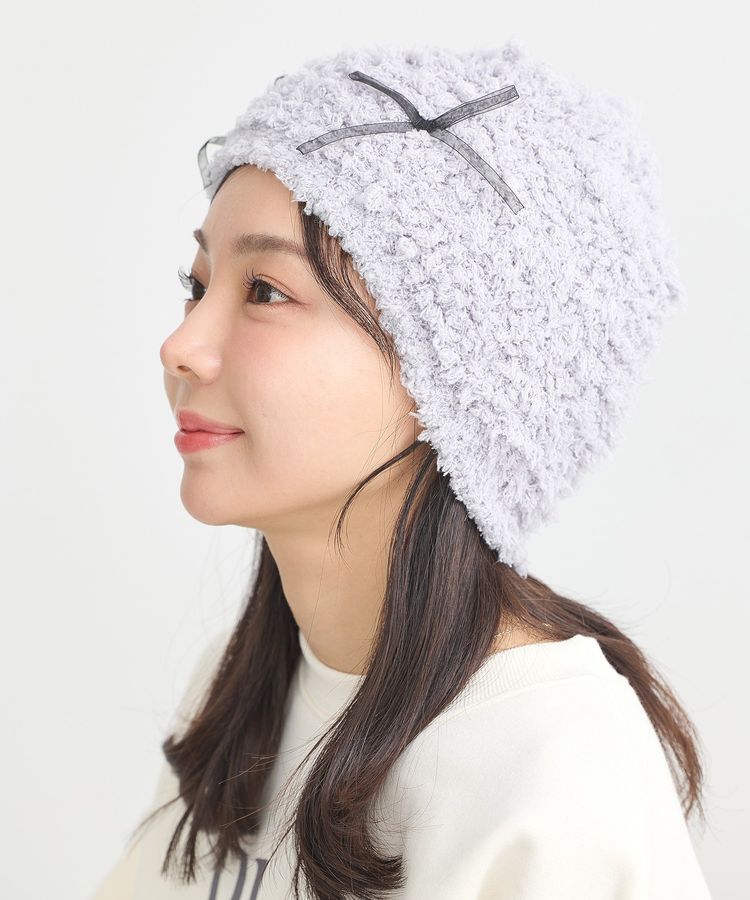 earth music&ecology「チュールリボンニットビーニー」|その他|Gray