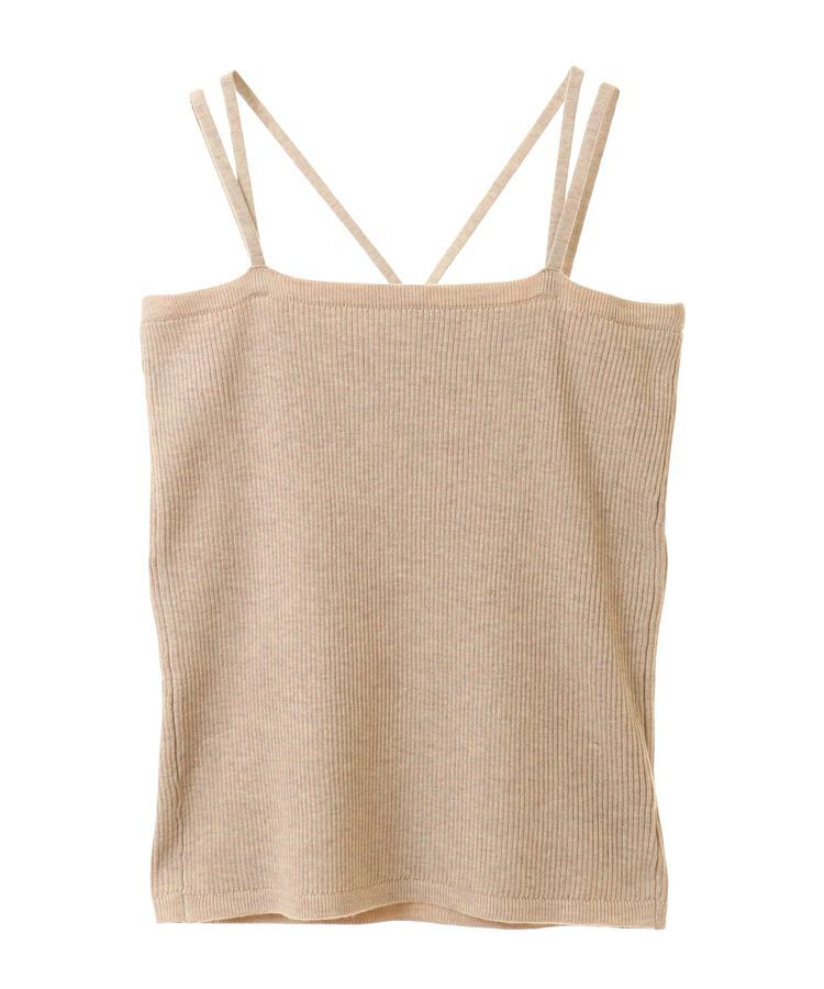 earth music&ecology「SET2点クロスニット＋キャミソール」|ニット・セーター|