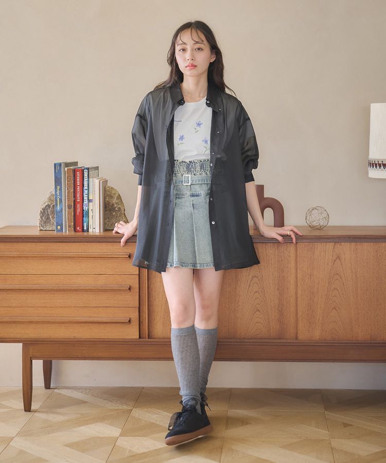 earth music&ecology「シアーシャツ」|シャツ・ブラウス|