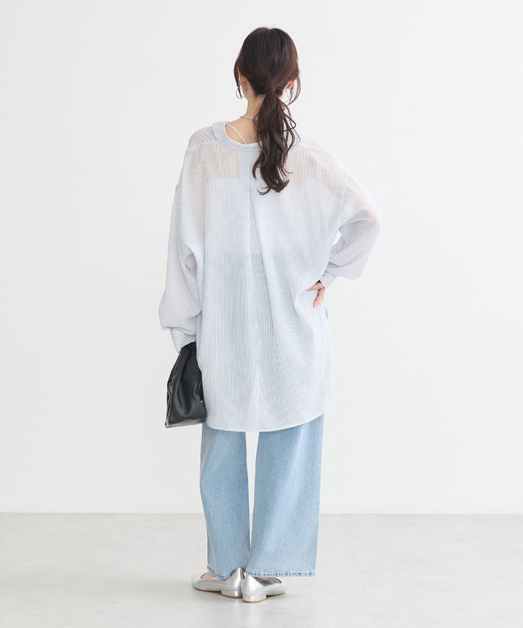 earth music&ecology「シアーシャツ」|シャツ・ブラウス|