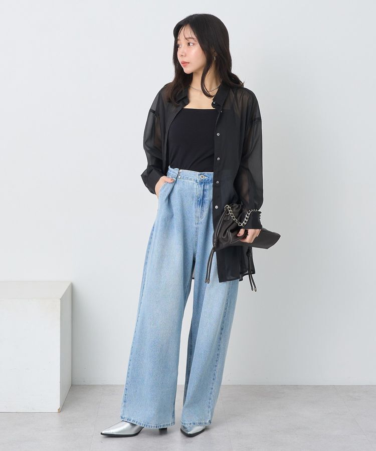 earth music&ecology「シアーシャツ」|シャツ・ブラウス|