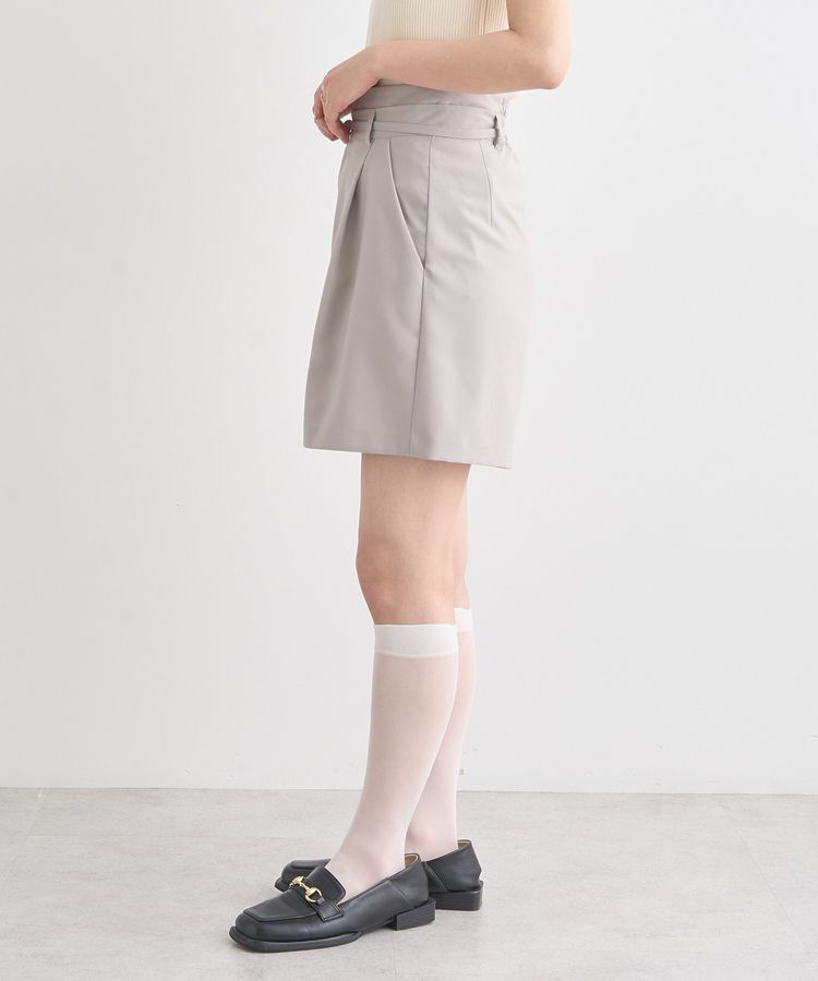 earth music&ecology「ウエストベルト付きショートパンツ」|その他|