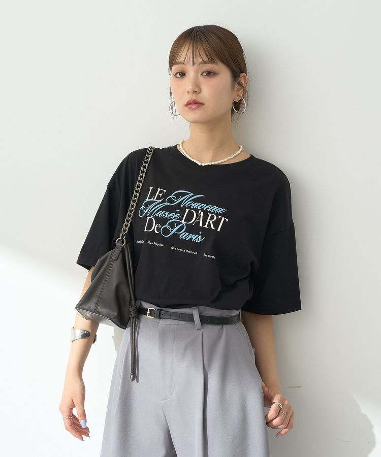 earth music&ecology「Le nouveauスリットT」|Tシャツ・カットソー|