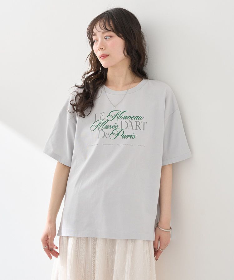 earth music&ecology「Le nouveauスリットT」|Tシャツ・カットソー|