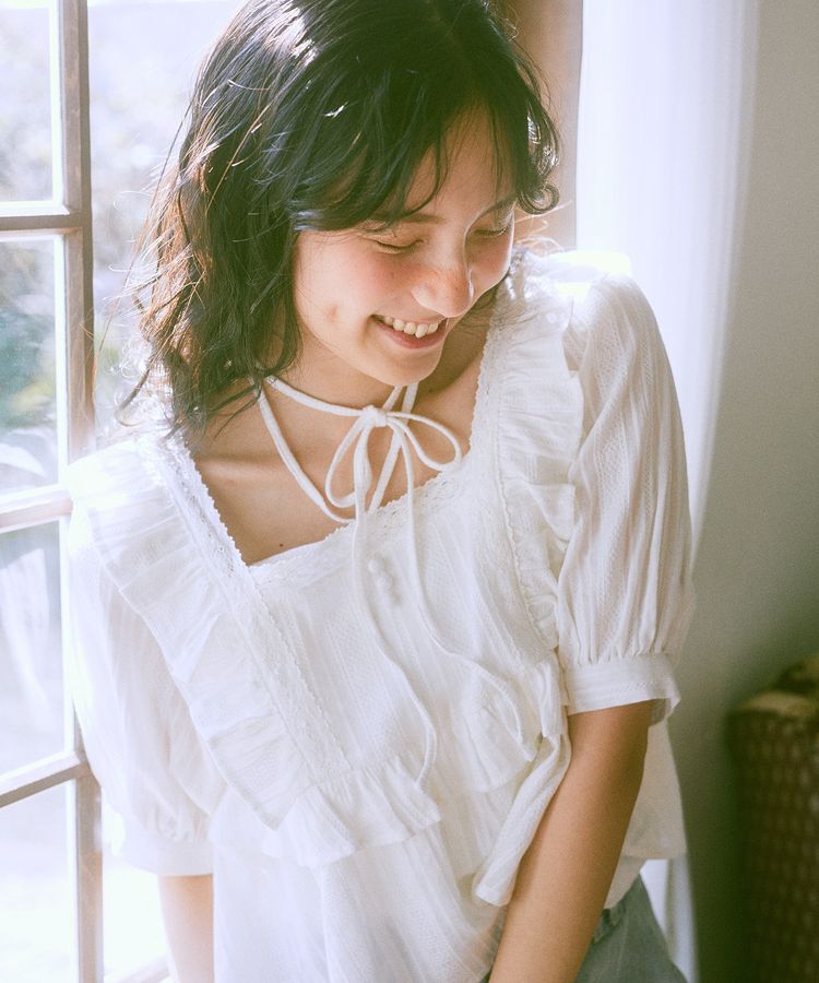 earth music&ecology「コード付きキャミソール」|キャミソール|