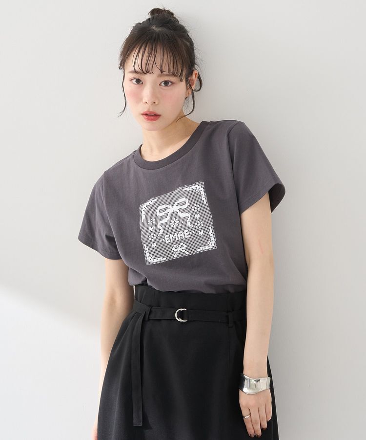 earth music&ecology「アソートロマンティックグラフィックT」|Tシャツ・カットソー|