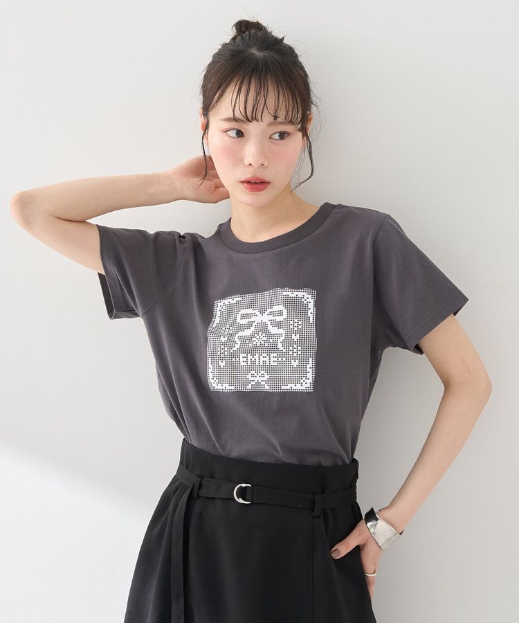 earth music&ecology「アソートロマンティックグラフィックT」|Tシャツ・カットソー|