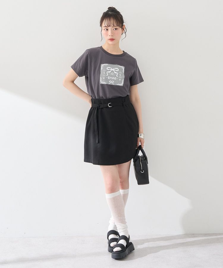 earth music&ecology「アソートロマンティックグラフィックT」|Tシャツ・カットソー|