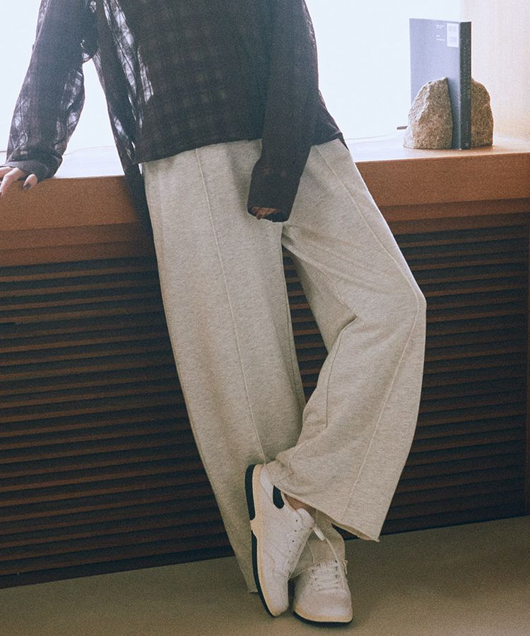 earth music&ecology「センターシームタックスウェットパンツ」|その他|