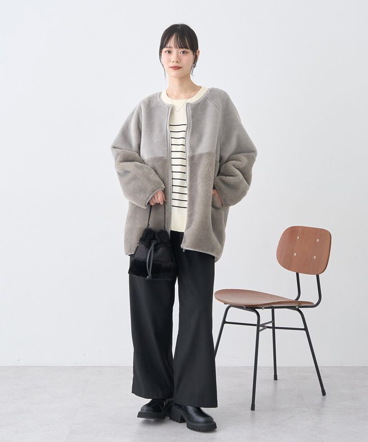 earth music&ecology「ORiental TRaffic サイドジップブーツ」|ショートブーツ|