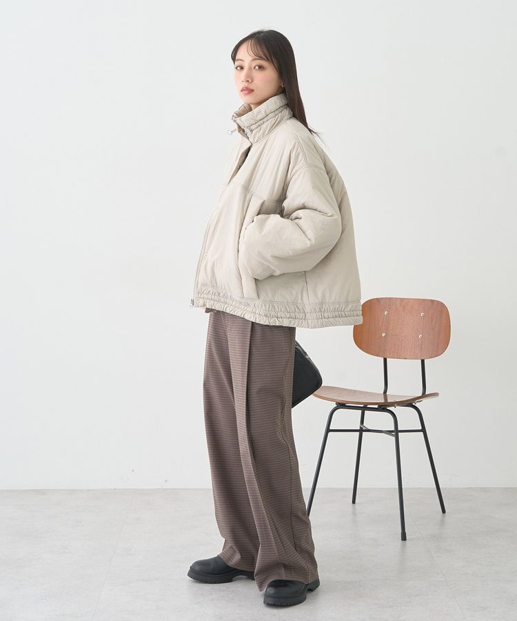 earth music&ecology「モンスターコート」|ブルゾン・スタジャン|