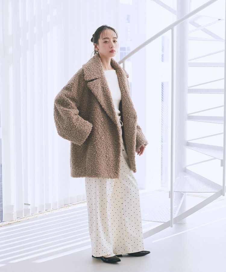 earth music&ecology「ループファーコート」|その他|