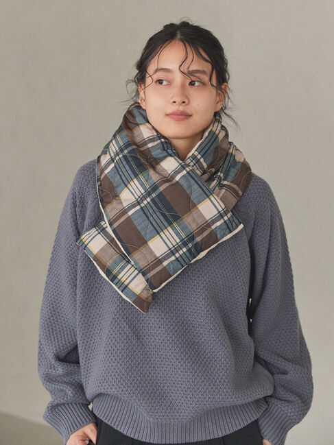  「あったかキルティングマフラー」|ストール|