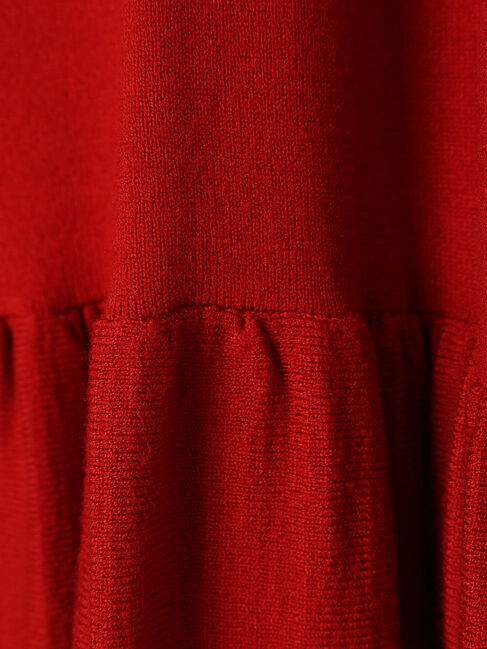  「パチパチしにくいドルマンニットワンピース」|ワンピース|