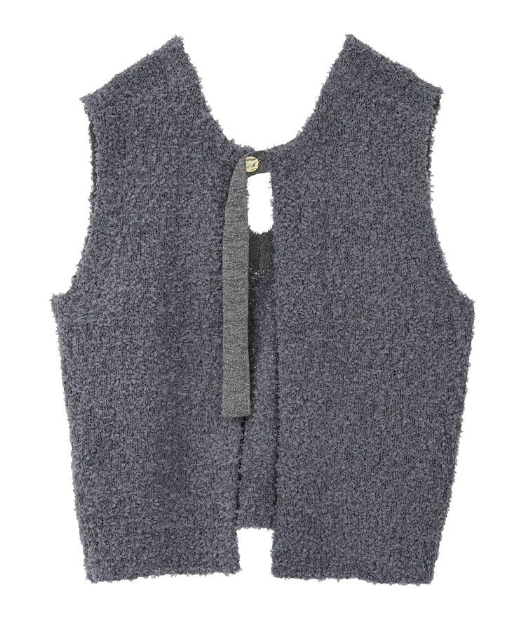 AMERICAN HOLIC「テープヤーンバックシャンベスト」|ベスト・ジレ|