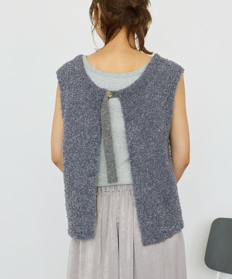 AMERICAN HOLIC「テープヤーンバックシャンベスト」|ベスト・ジレ|