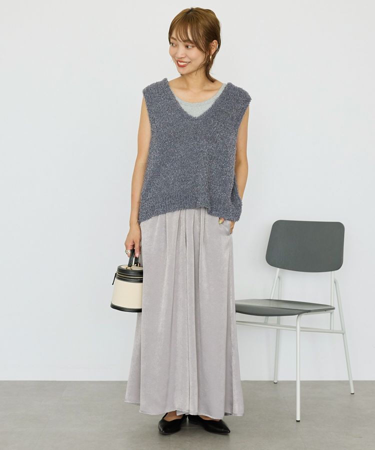 AMERICAN HOLIC「テープヤーンバックシャンベスト」|ベスト・ジレ|