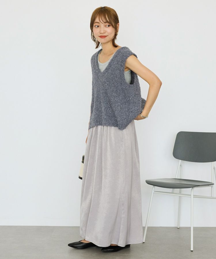 AMERICAN HOLIC「テープヤーンバックシャンベスト」|ベスト・ジレ|