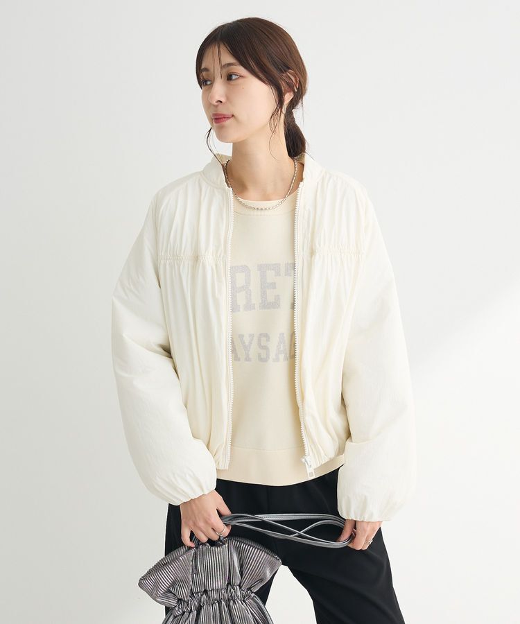 Green Parks「中綿シャーリングブルゾン」|ブルゾン・スタジャン|