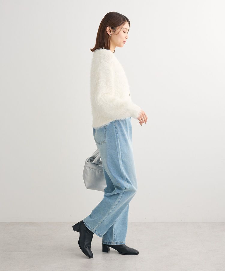 Green Parks「・Petit Fleur シャギーニットカーディガン」|カーディガン|