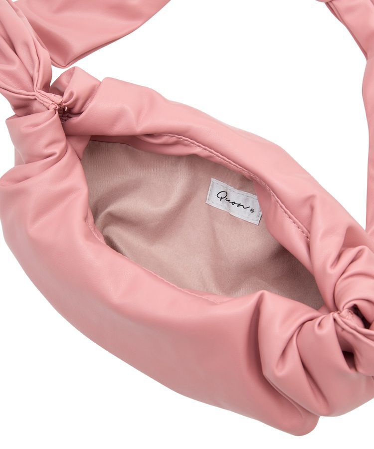 Green Parks「・QUON ギャザーリボンショルダー」|ショルダー・メッセンジャー|