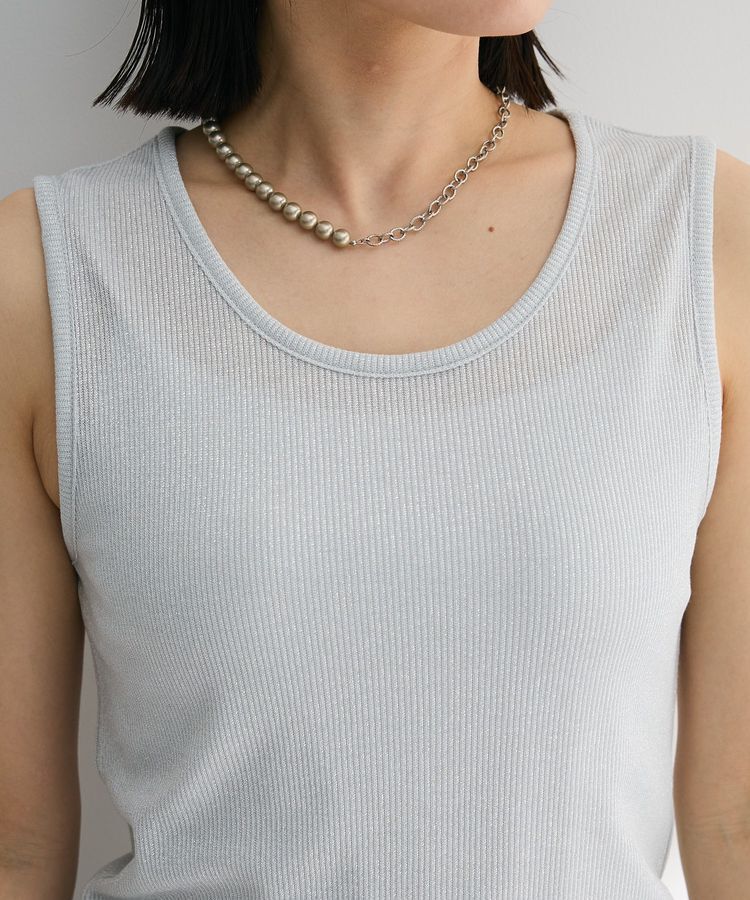 Green Parks「・Petit Fleur ラメリブタンクトップ」|インナー|