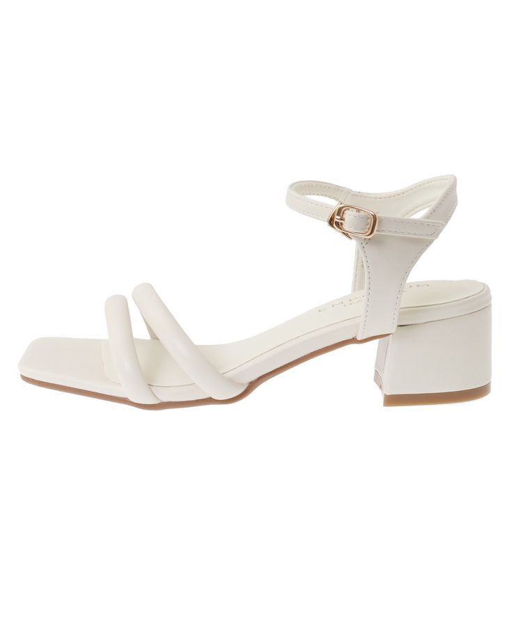 armonia「ETS.スクエアトゥアンクルストラップサンダル」|サンダル|