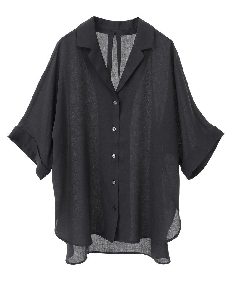 Green Parks「開襟シアージャケット風シャツ」|シャツ・ブラウス|