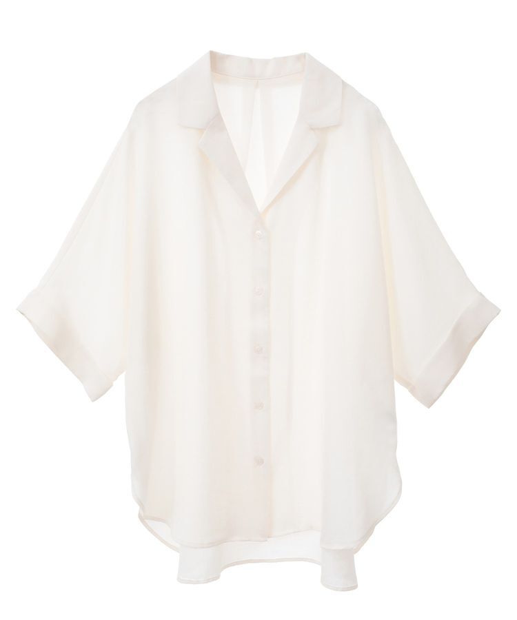 Green Parks「開襟シアージャケット風シャツ」|シャツ・ブラウス|